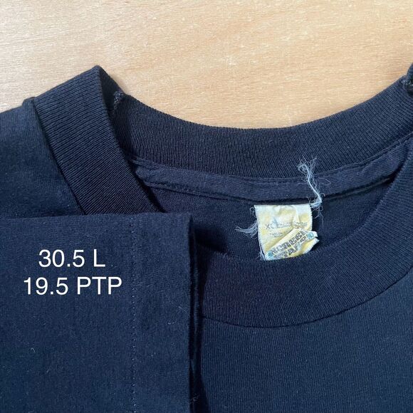 Vintage Cymru Whales Shirt XL Black 80s Screen Stars England Dragons Art - Picture 5 of 7